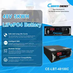 48v 100ah (5kwh) Lithium Ion Batterie 48100c