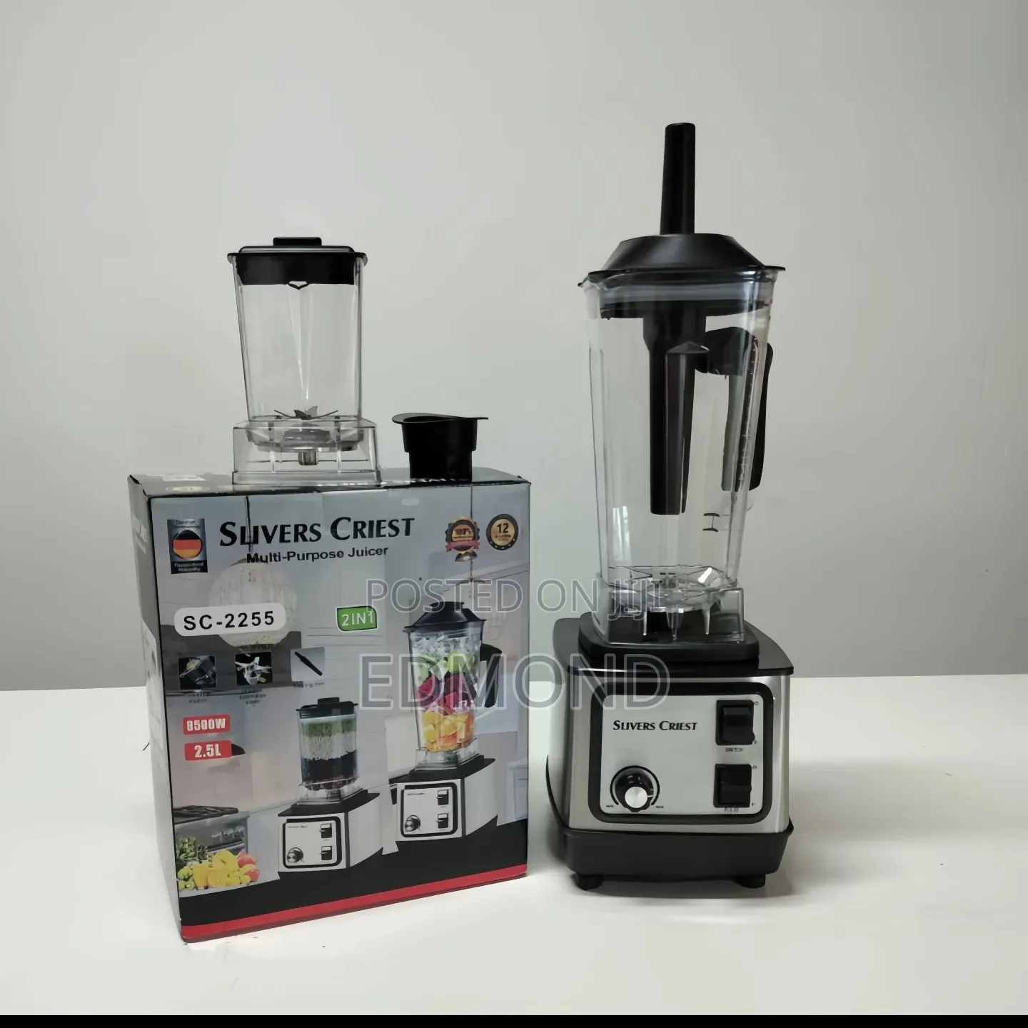 High Speed Commercial Blender 2.5L | Heavy Duty Ice Crusher Juicer