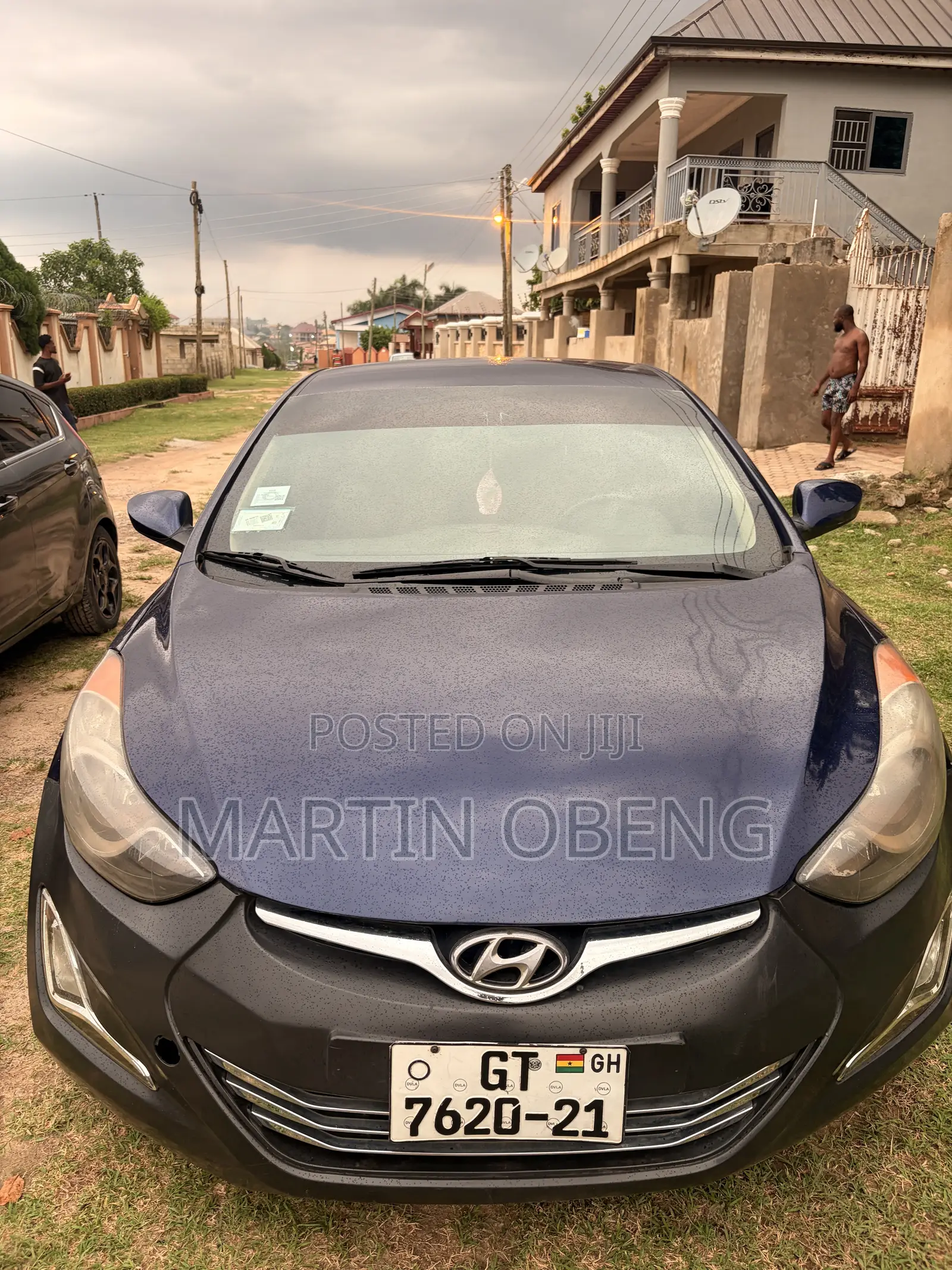 Hyundai Elantra GLS Sedan FWD (1.8L 4cyl 6A) 2013 Blue