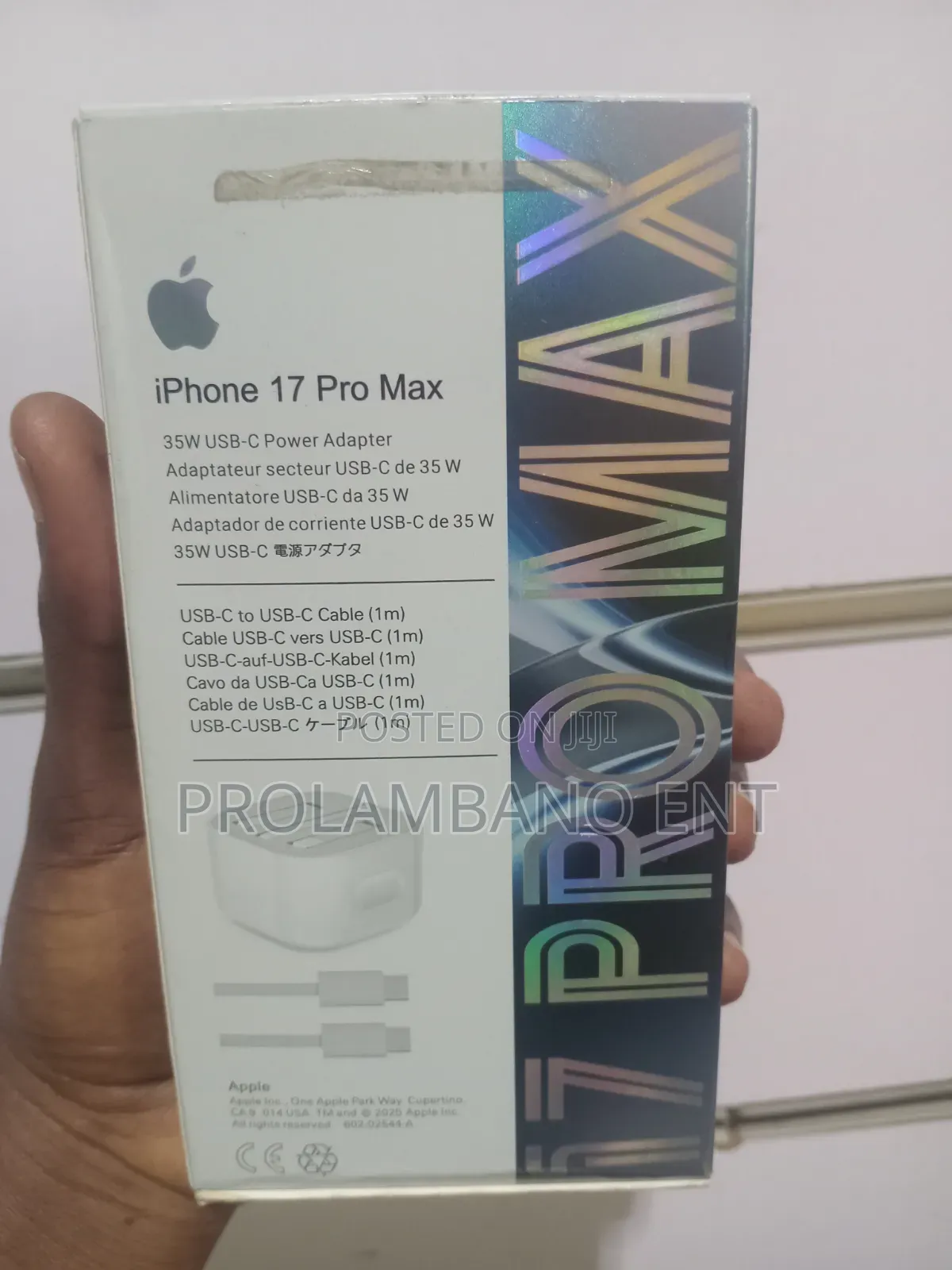 iPhone 17Pro Max Complete Charger
