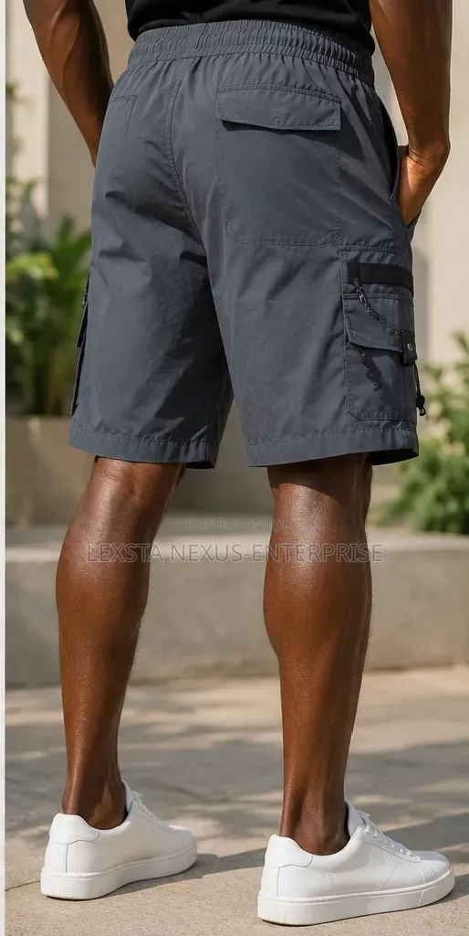 Dar Grey Cargo Shorts