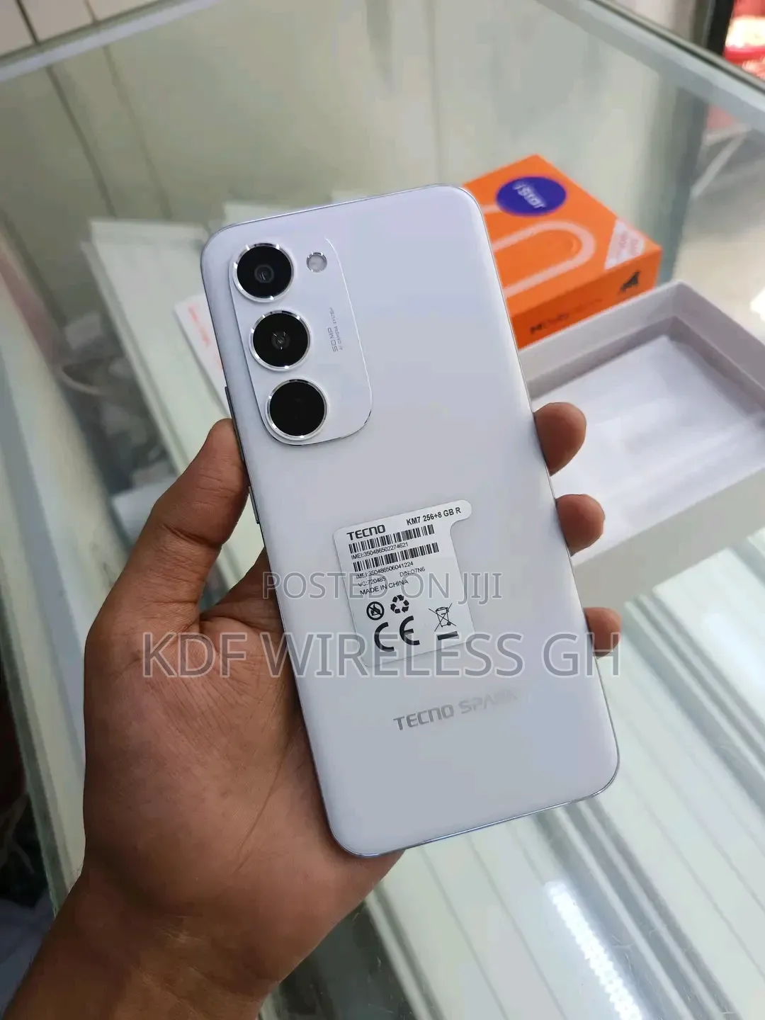 New Tecno Spark 40 Pro+ 256 GB White