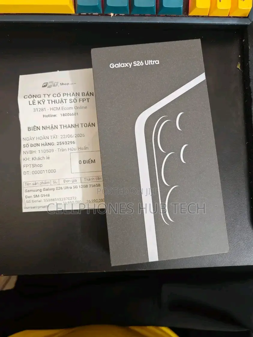 New Samsung Galaxy S26 Ultra 5G 1 TB Black