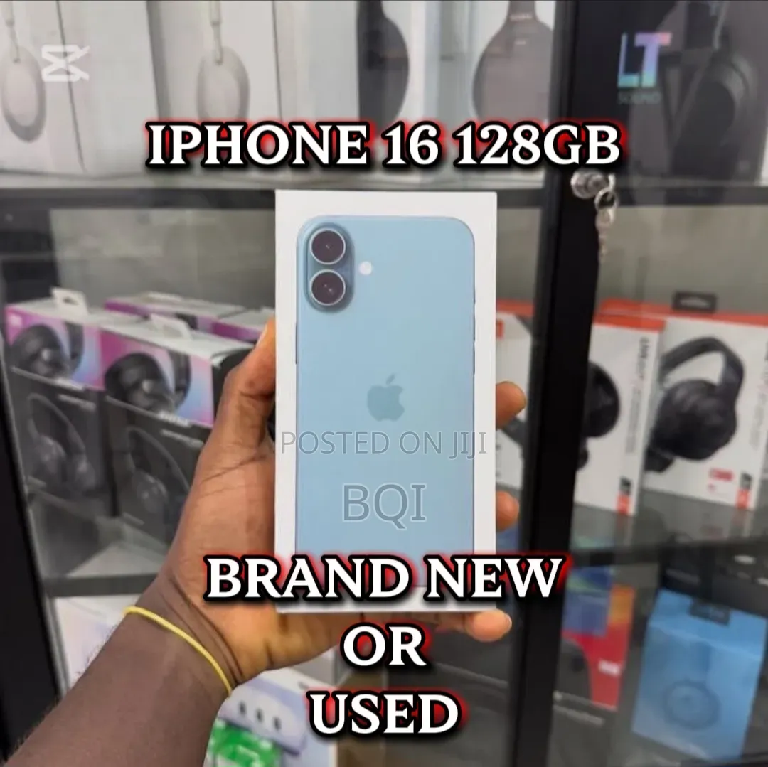 New Apple iPhone 16 128 GB Blue