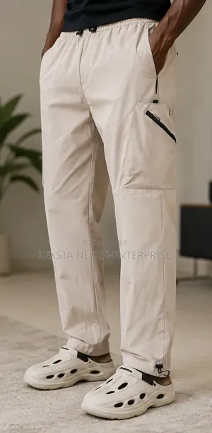 Beige Cargo Pants/Trousers