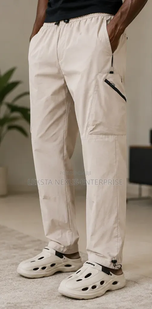 Beige Cargo Pants/Trousers