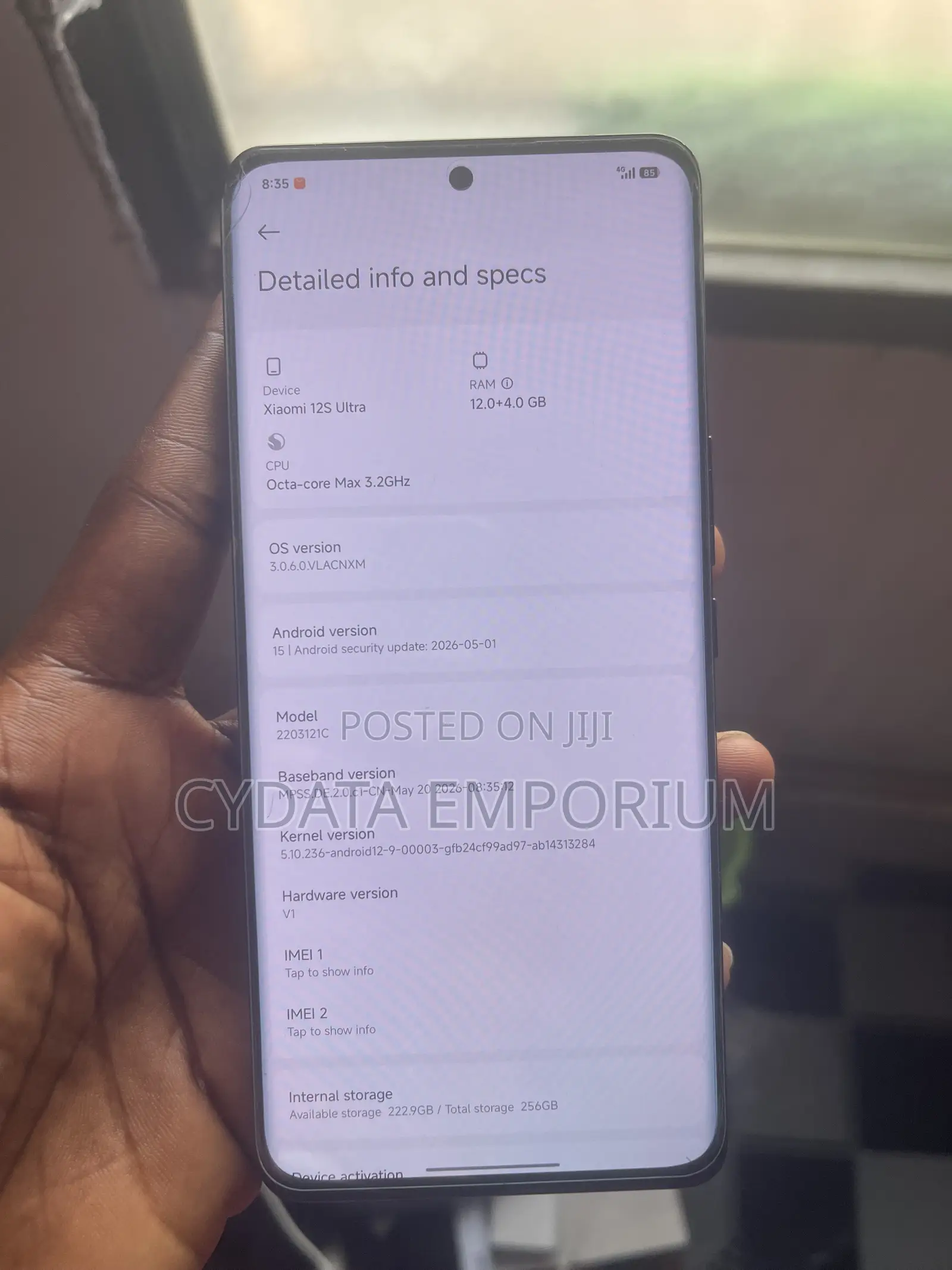 Xiaomi 12S Ultra 256 GB Black