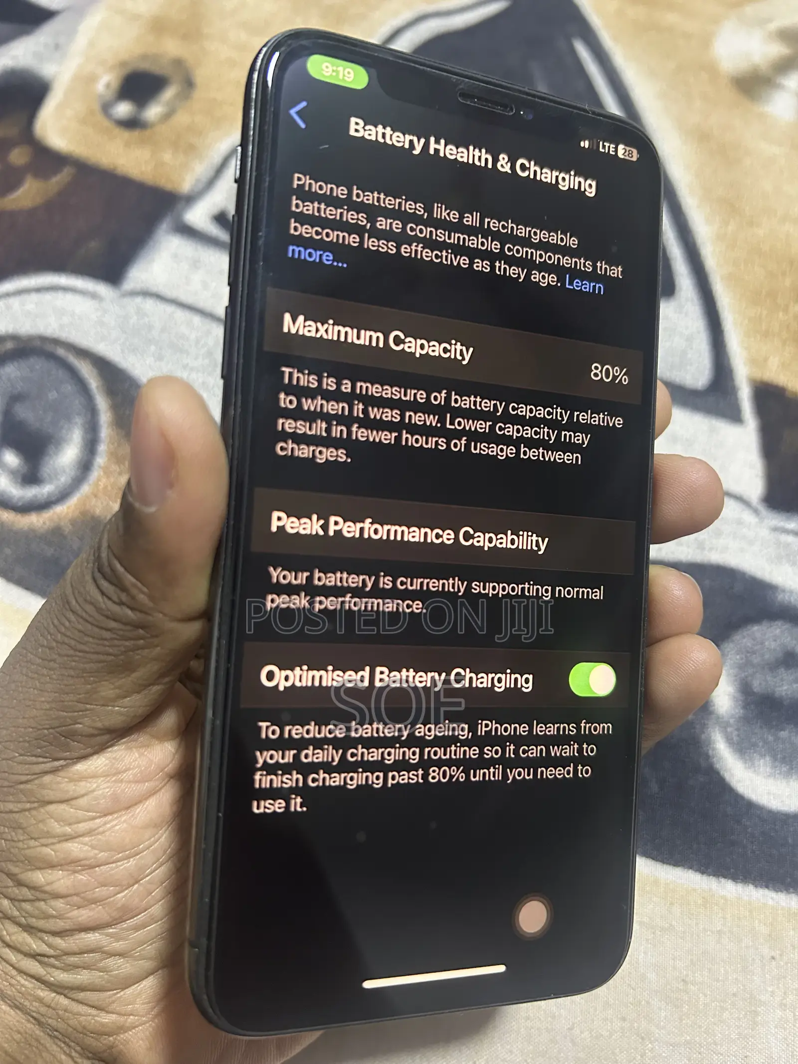 Apple iPhone XS 64 GB Black
