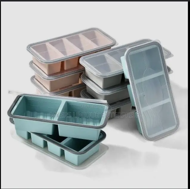 4in1 2in1 and 3in1 Silicone Soup Bowls for Freezing Leftover Food 3pcs