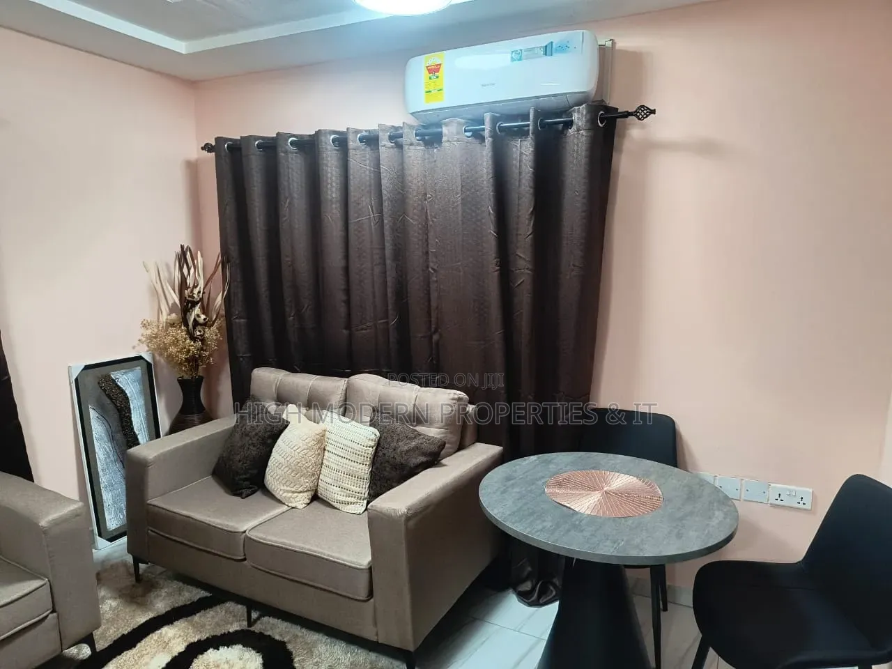 Furnished 1bdrm Apartment in Manet, New Town for rent