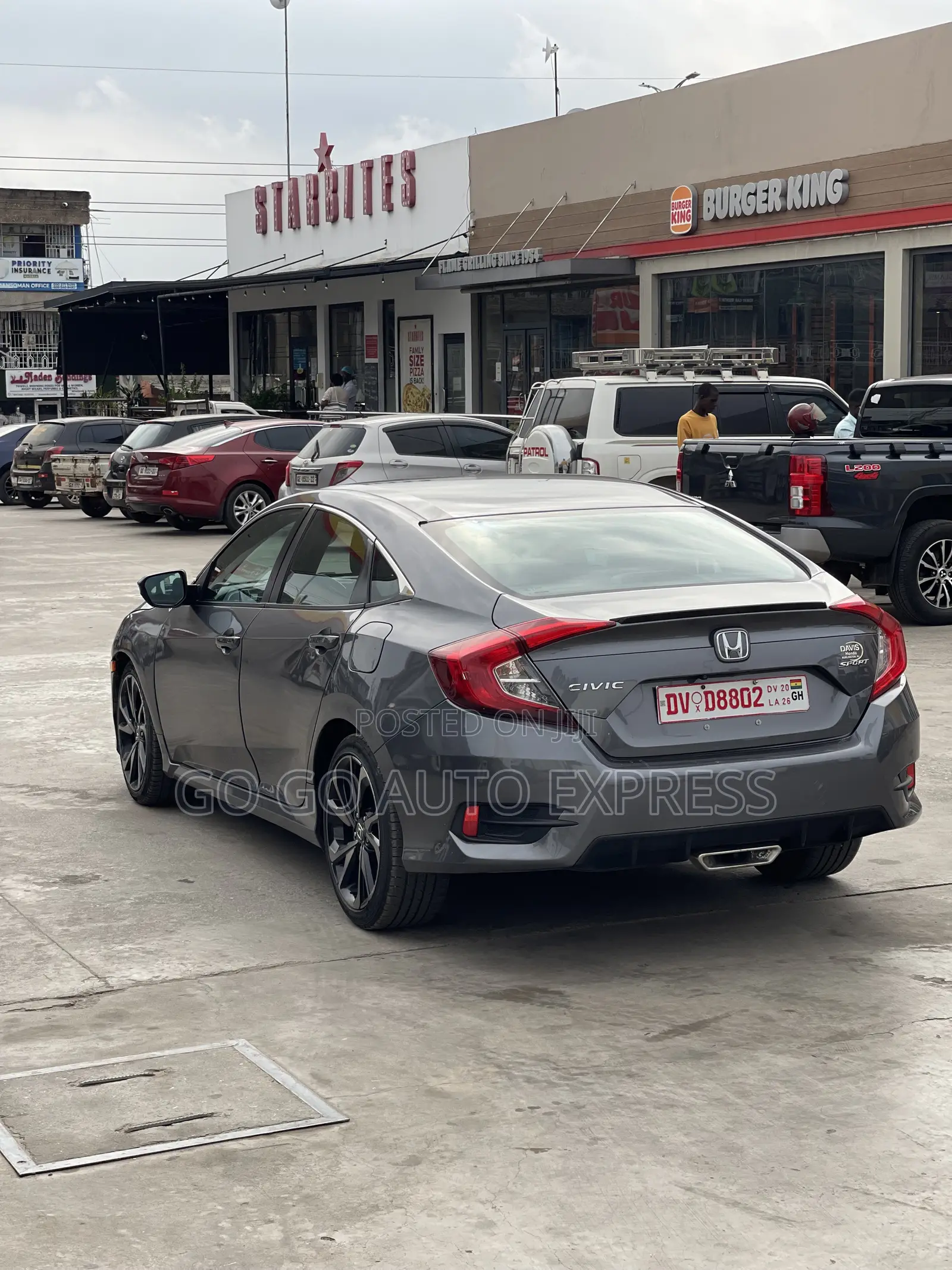 Honda Civic Sport 2021 Gray