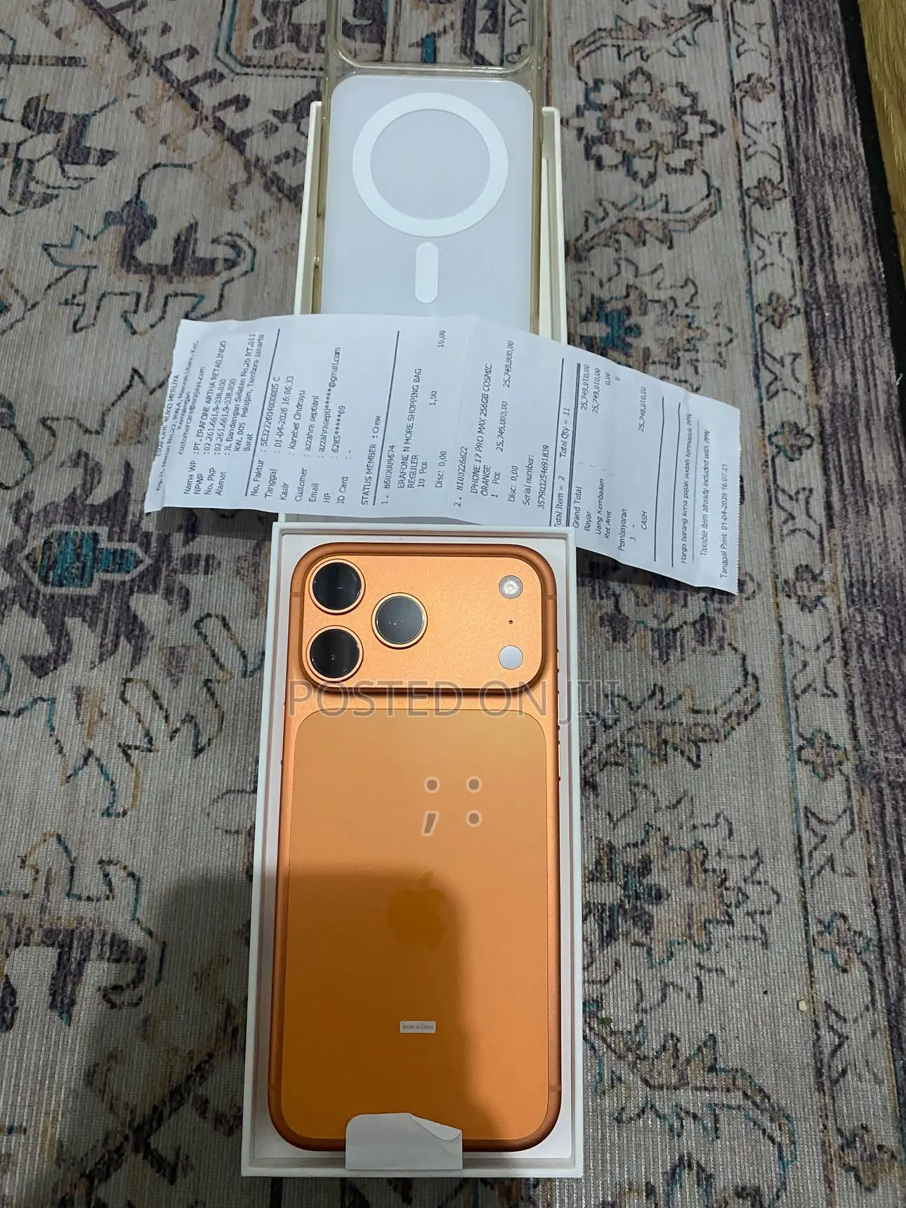 Apple iPhone 17 Pro Max 512 GB Orange