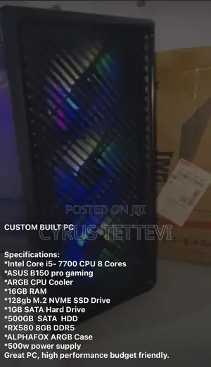 New Asus TUF Gaming FX10CP 16GB Intel Core i5 HDD+SSD 2T