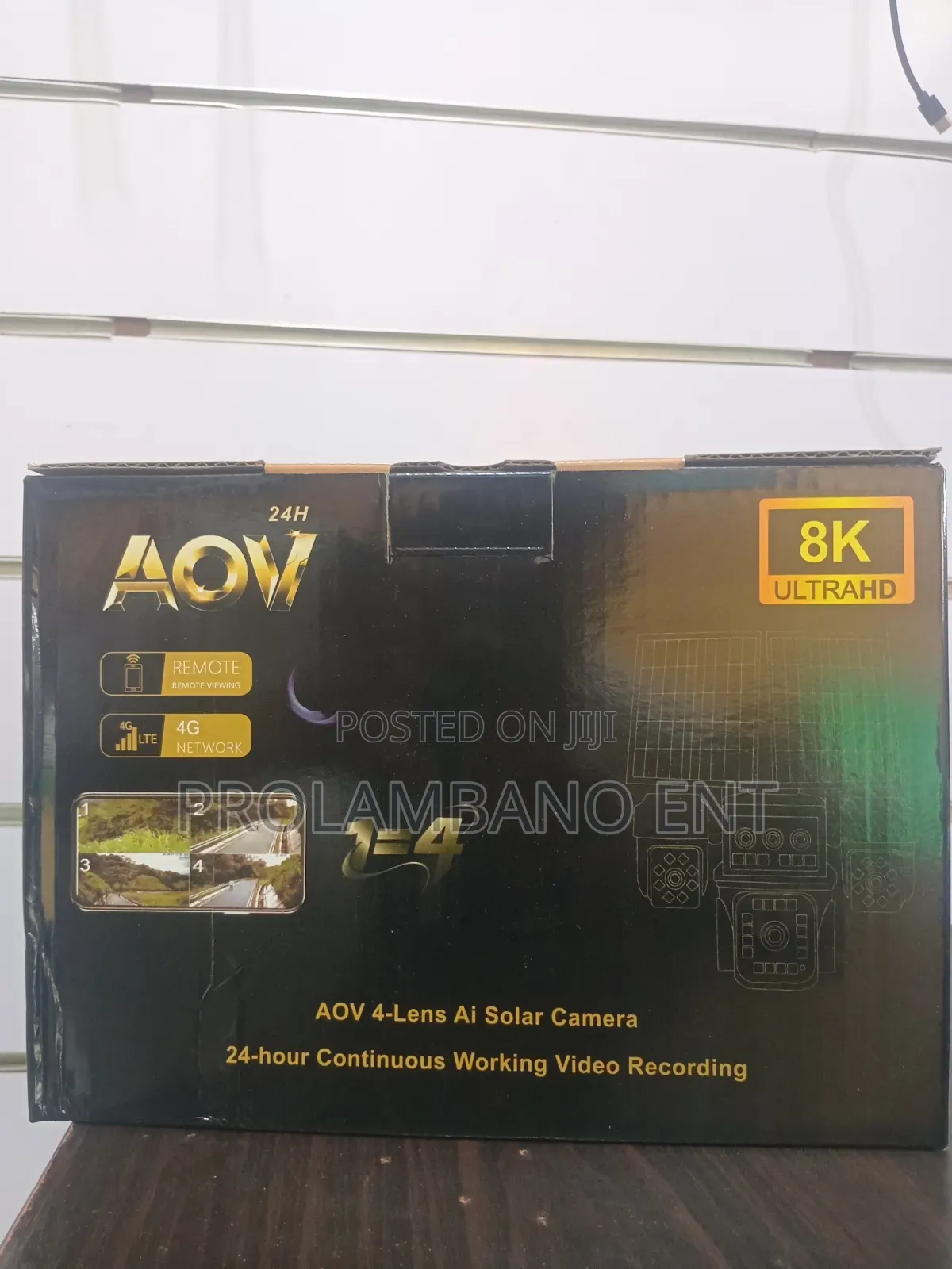 AOV 4in1 Lens Ai Solar Camera