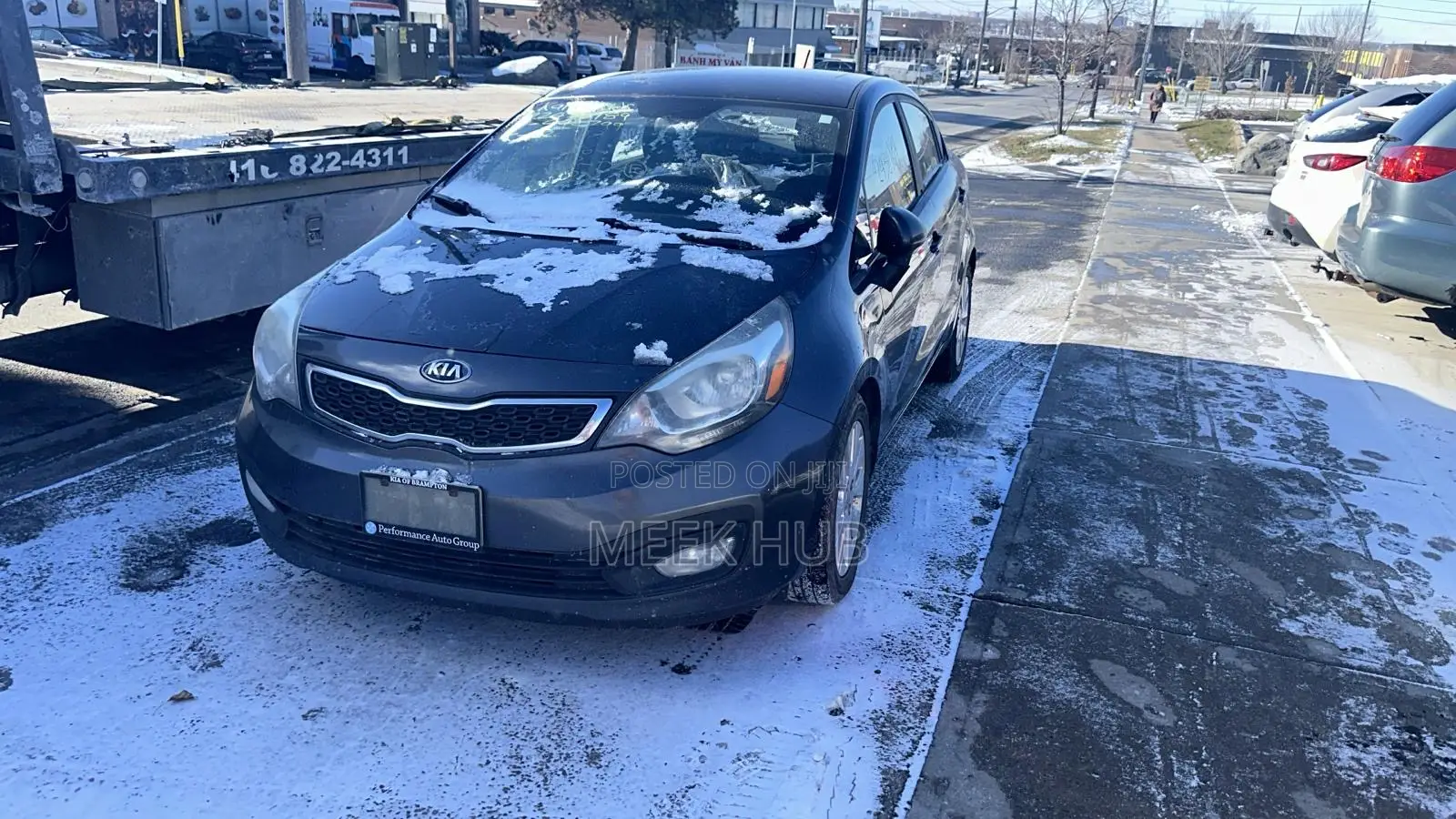 Kia Rio 2015 Gray