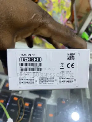 New Tecno Camon 50 256 GB Black