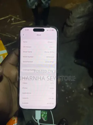 Apple iPhone 16 Pro 128 GB White