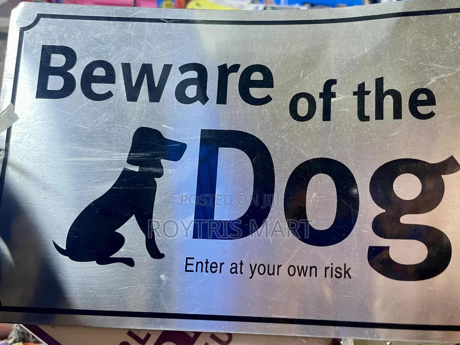 Beware of the Dog Signage