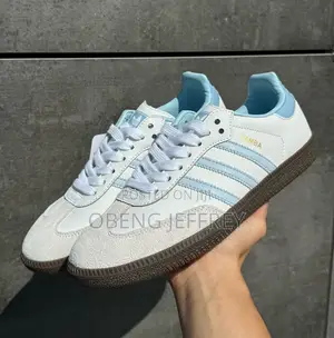 Original Adidas Samba Blue /White