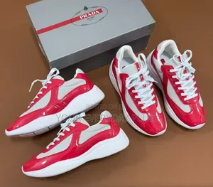 Prada American Cup Low-Top Sneakers