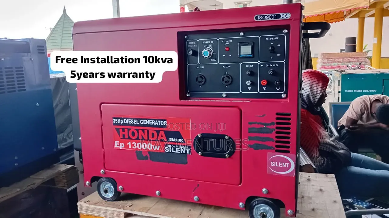 Honda 10kVA Diesel Generator – Reliable Backup for Every Need 10kva