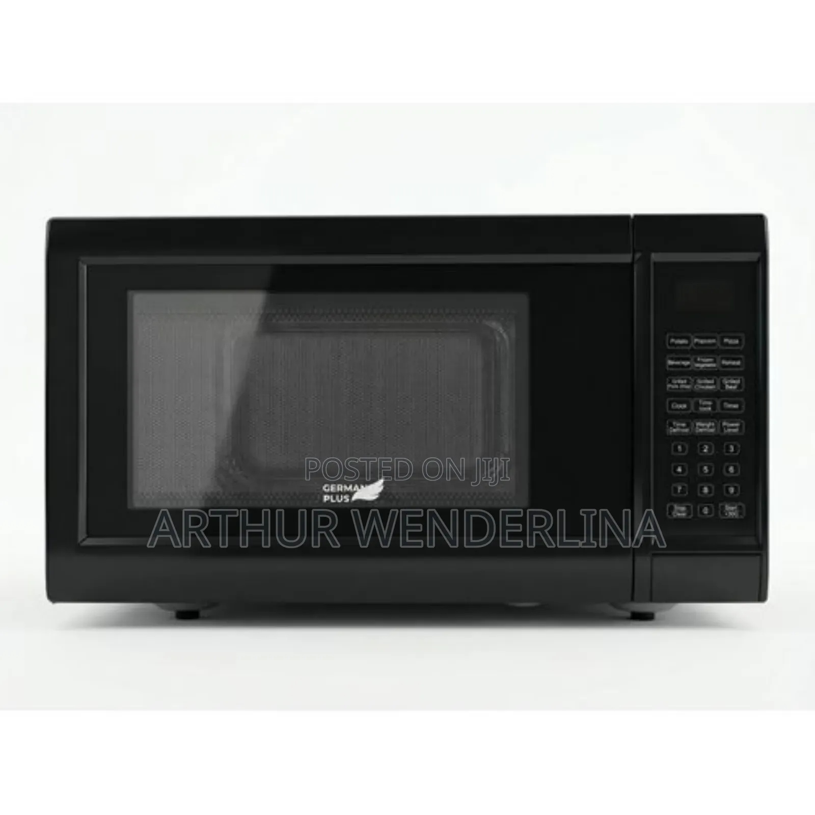 German Plus 25 Digital Countertop Microwave Oven With Grill Function