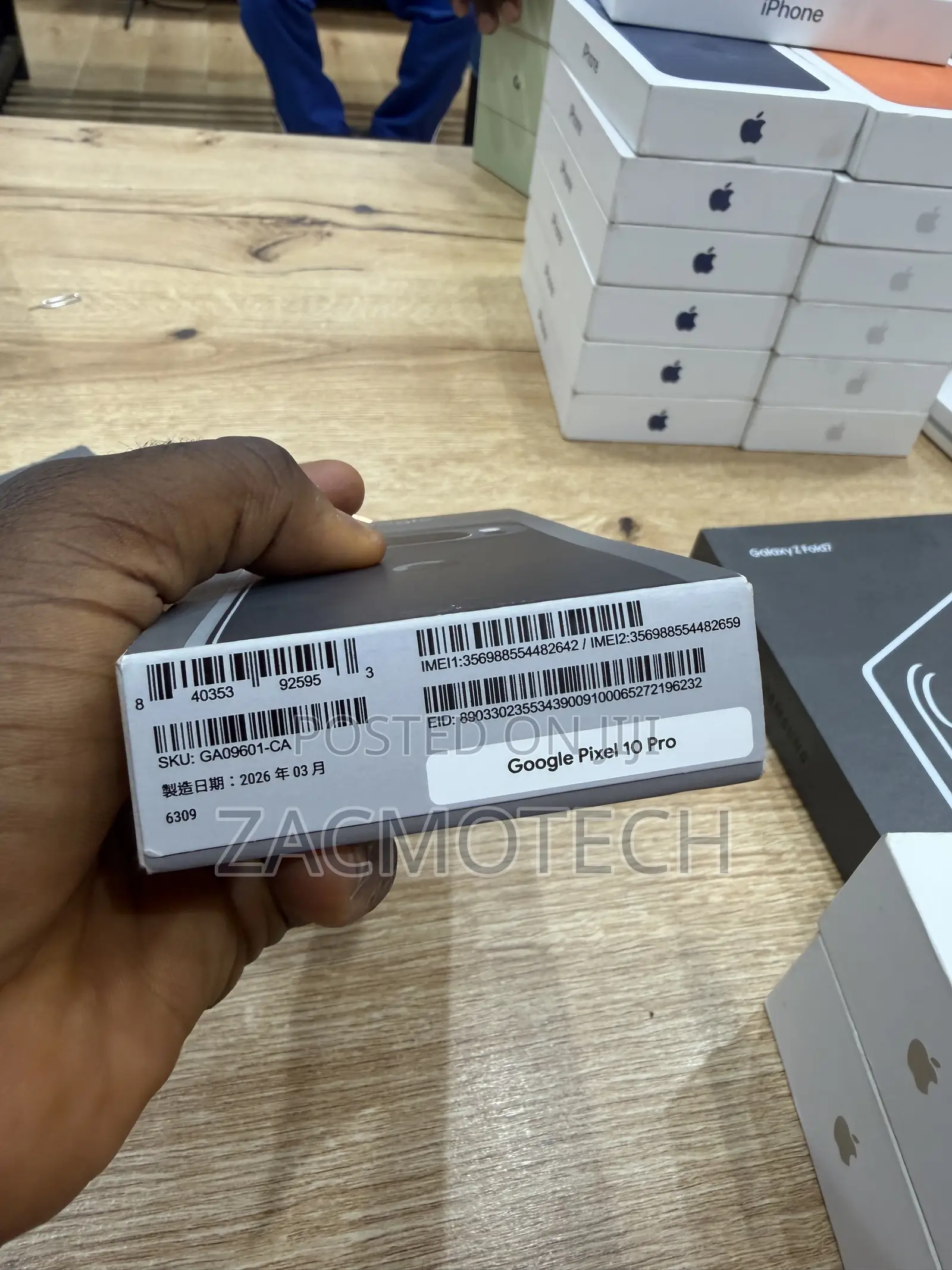 New Google Pixel 10 Pro 5G 128 GB Gray