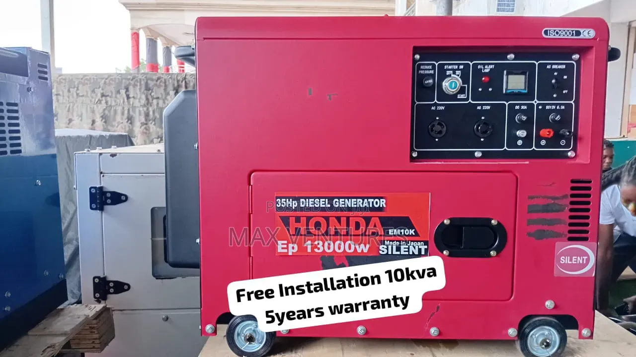 Brand New Honda 10kVA Diesel Generator – Heavy Duty Power 10kva