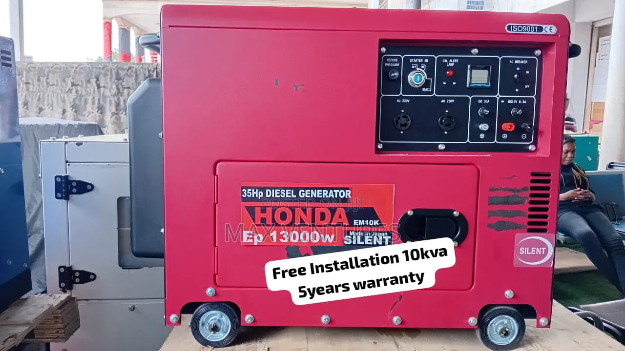 Powerful Honda 10kVA Diesel Generator – Long-Lasting Engine 10kva