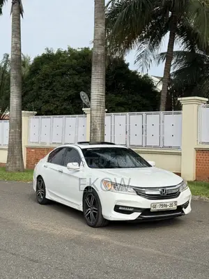 Honda Accord Sport 4dr Sedan FWD (2.4L 4cyl 2A) 2017 Off white