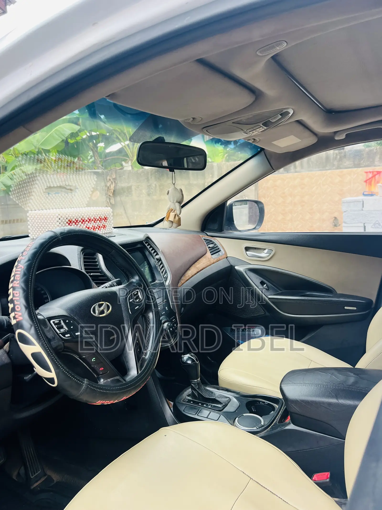 Hyundai Santa Fe 2014 White