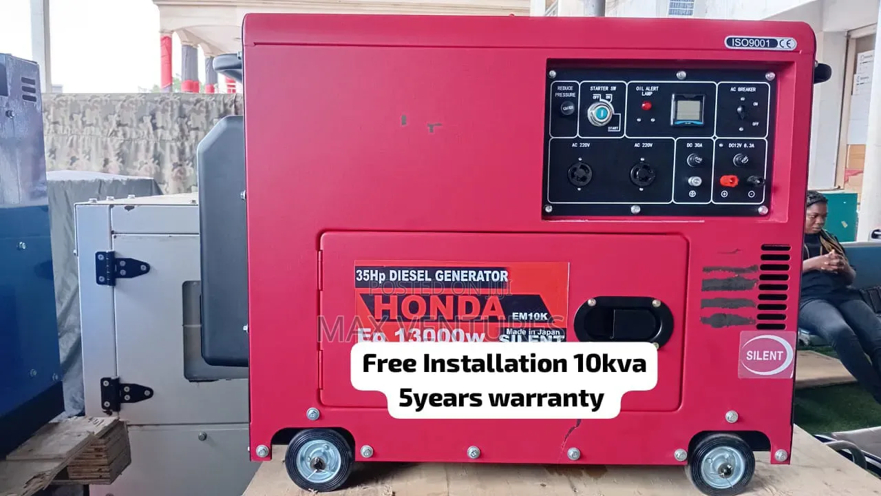 Brand New Honda 10kVA Generator – Premium Diesel Power 10kva