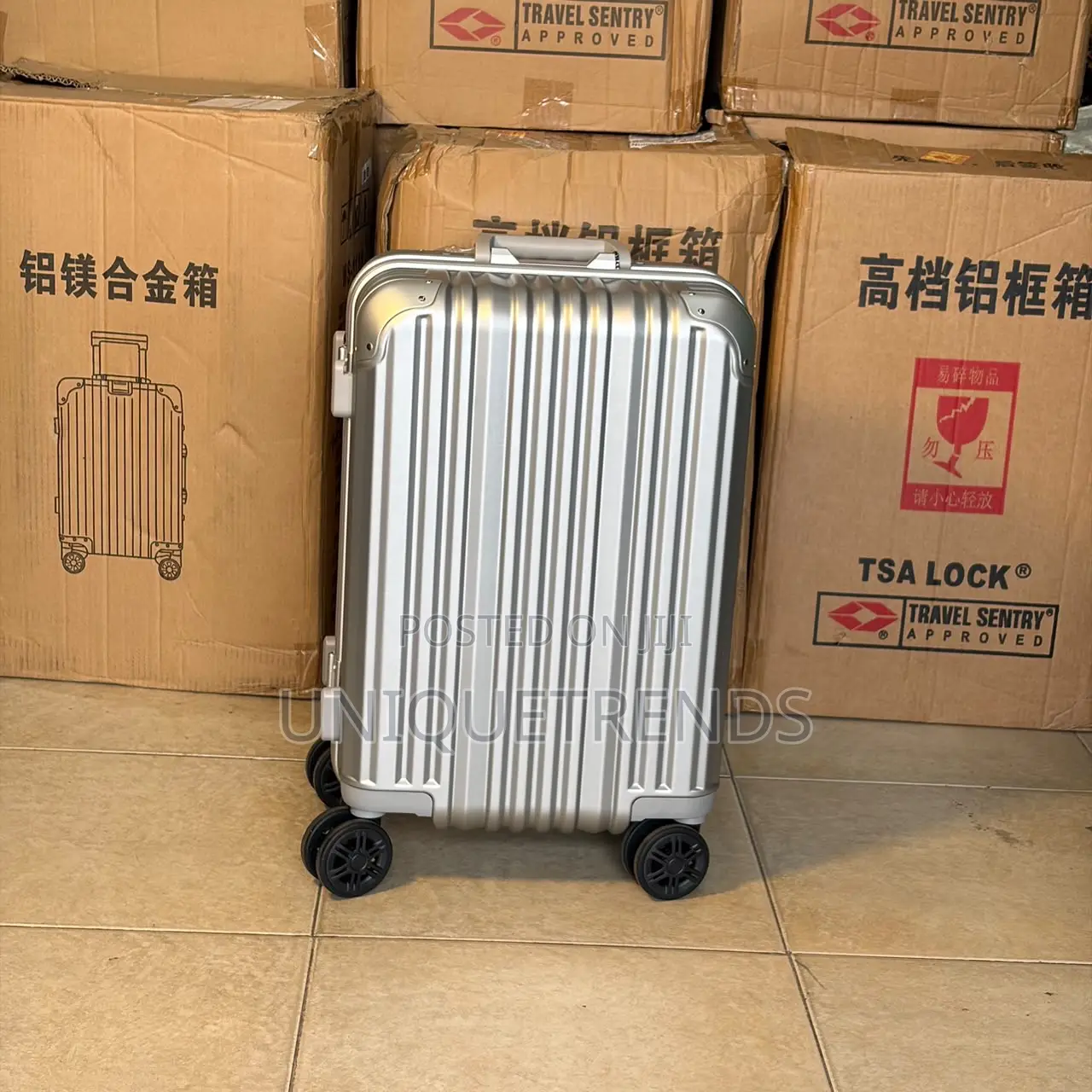 High Quality 20inches Aluminum Hardshell Cabin Suitcases