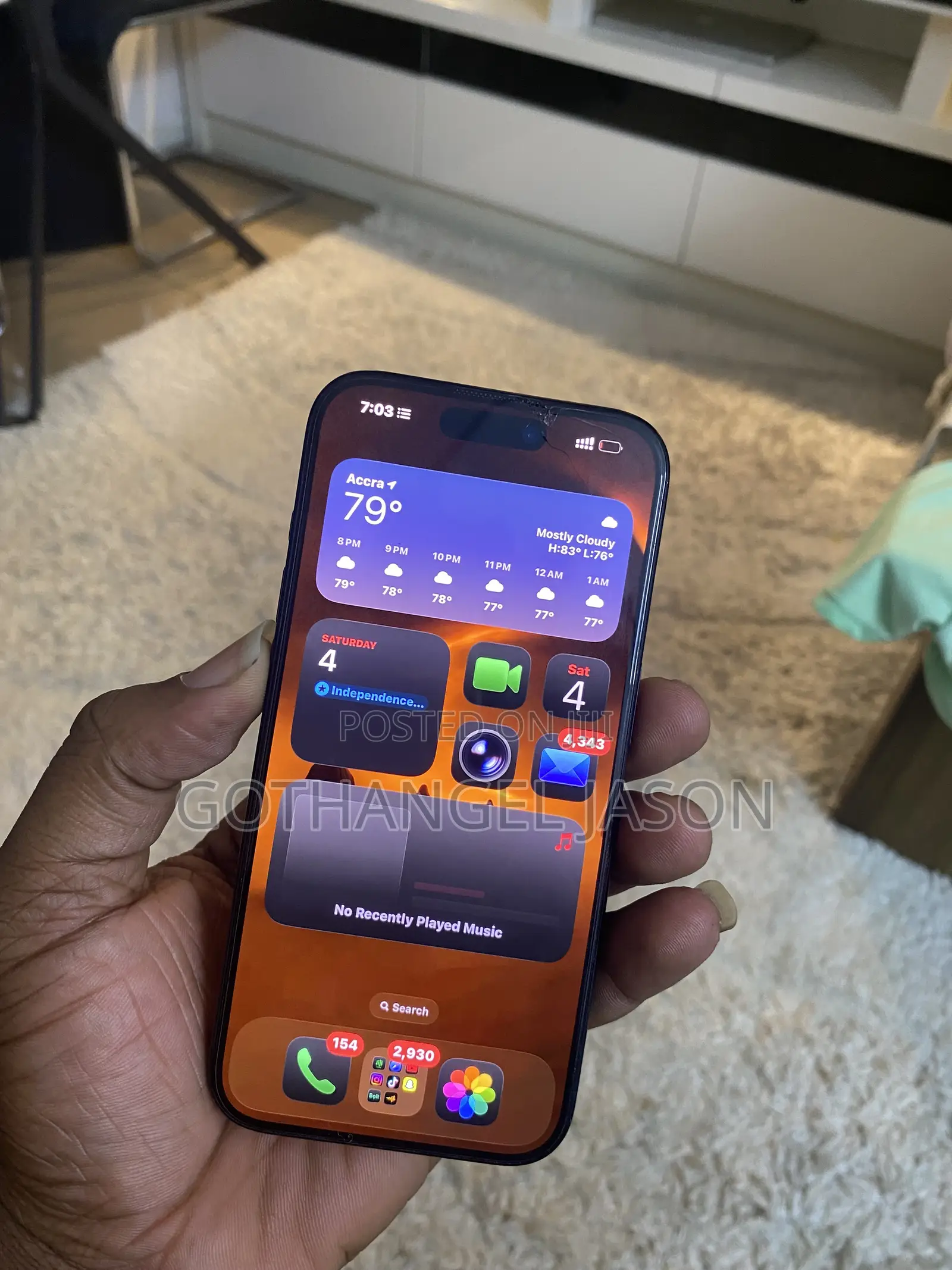 Apple iPhone 15 Pro 256 GB Blue