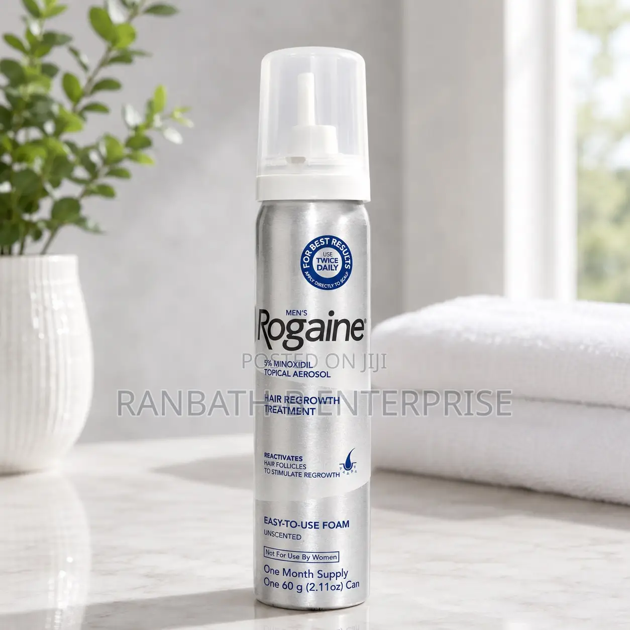 Original Men’s Rogaine 5% Minoxidil Hair Regrowth Foam