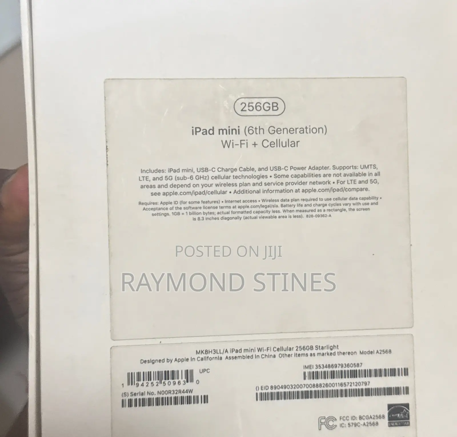 Apple iPad mini 6 256 GB Yellow