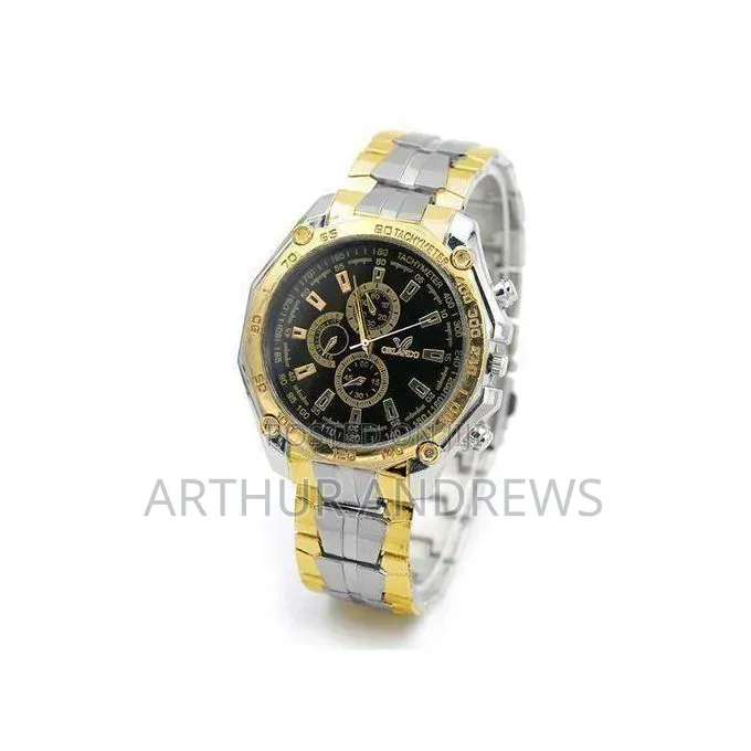 Men's Luxury Stainless Steel Watch Business Quartz Watch