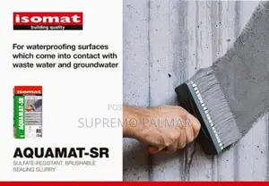 Aquamat-Sr – Sulfate-Resistant Waterproofing Cement-Based Slurry, 25kg