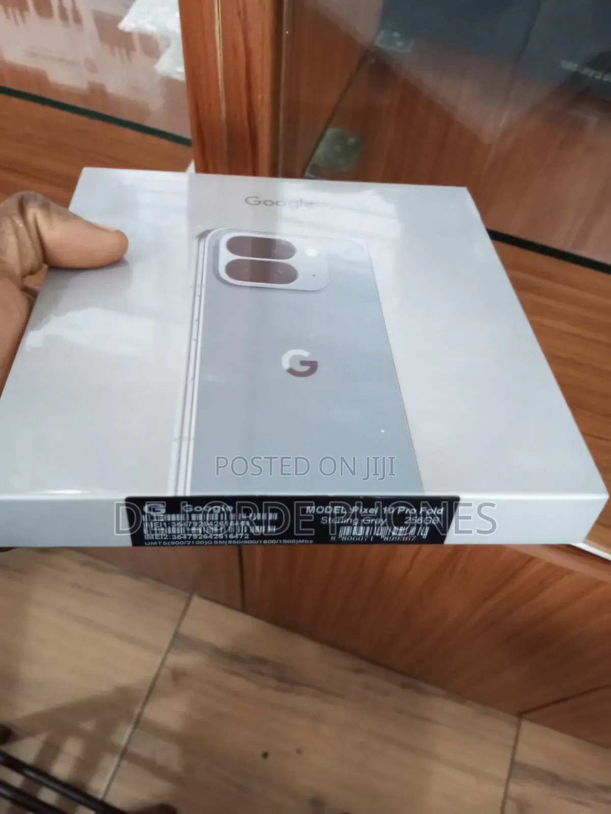 New Google Pixel 10 Pro Fold 256 GB Gray