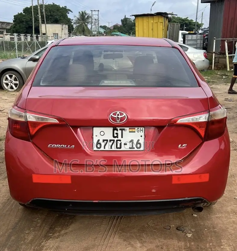 Toyota Corolla 2015 Red