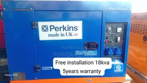 Perkins 18kVA UK Diesel Generator Low Fuel Use 18kva