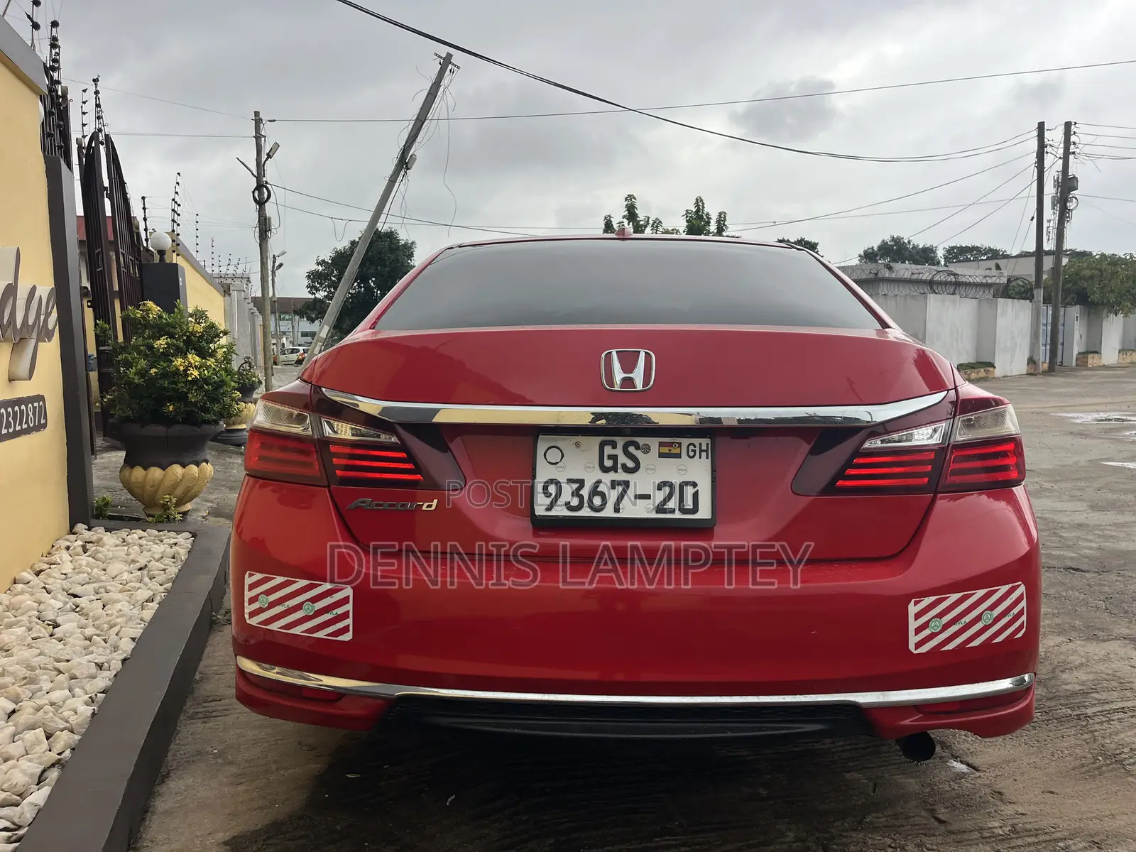 Honda Accord 2017 Red