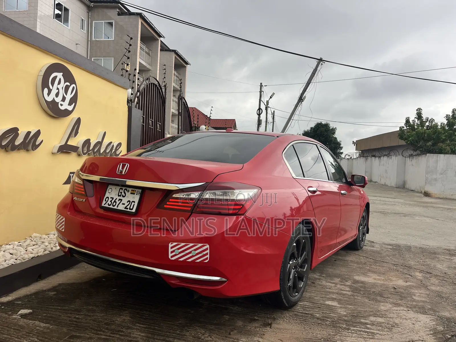 Honda Accord 2017 Red