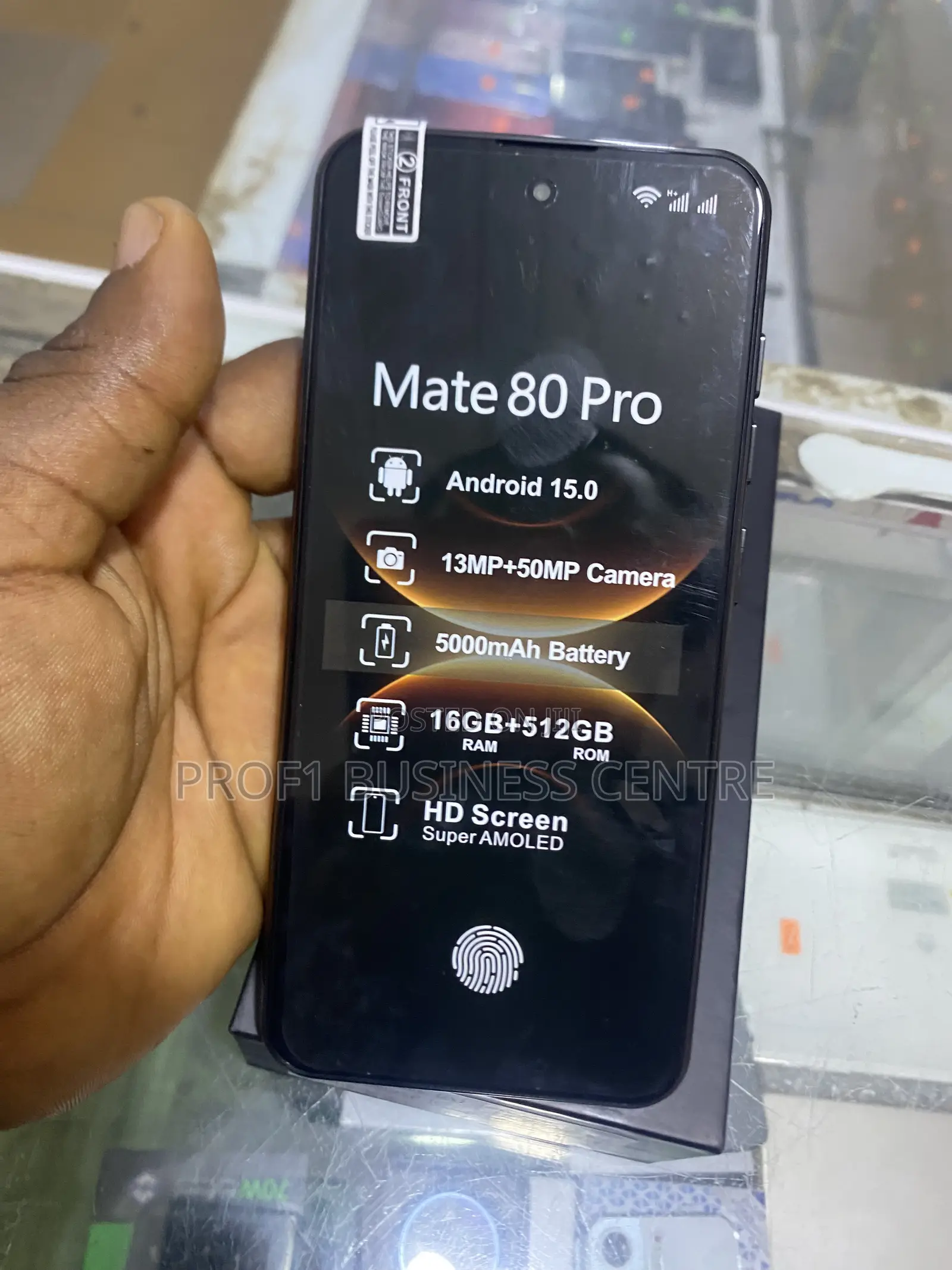 New Huawei Mate 80 Pro 5G 512 GB Black