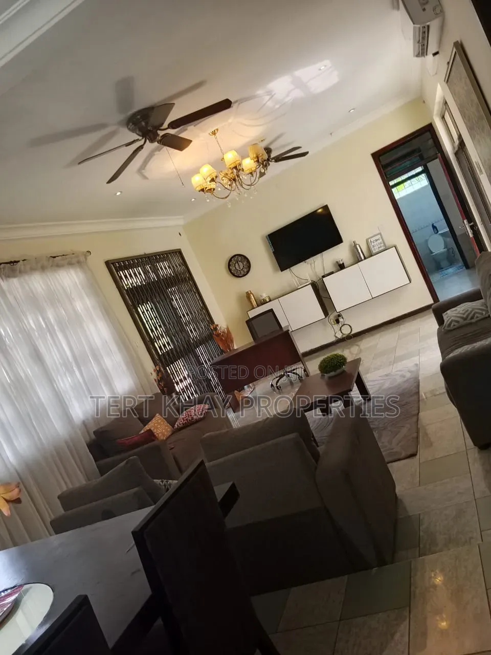 Furnished 5bdrm House in New Town for rent