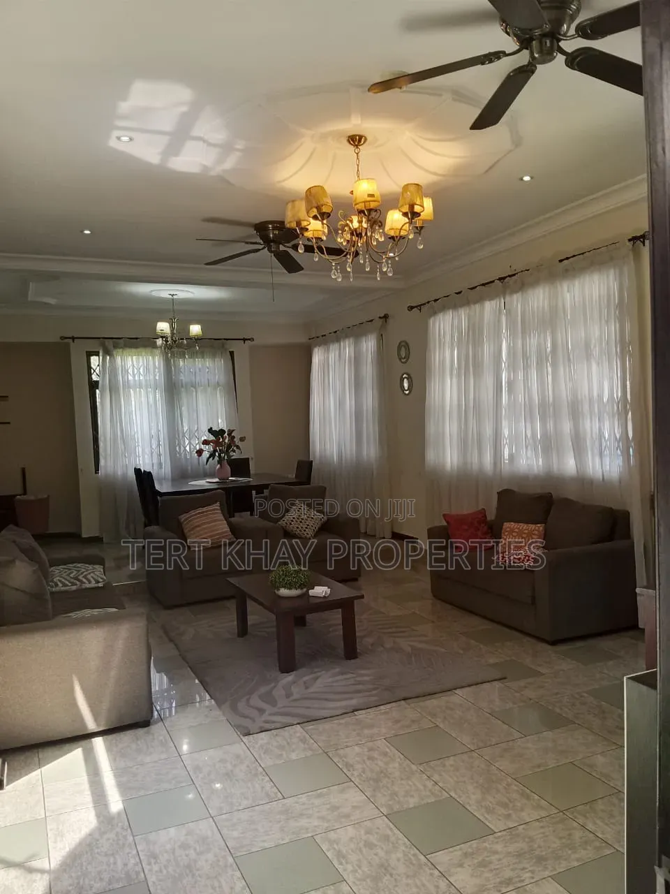 Furnished 5bdrm House in New Town for rent
