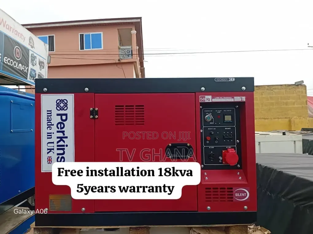 Perkins 18kVA Diesel Generator – Durable, Efficient Affordable 18kva