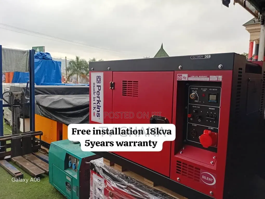 Perkins 18kVA Industrial Diesel Generator – Excellent Condition18kva