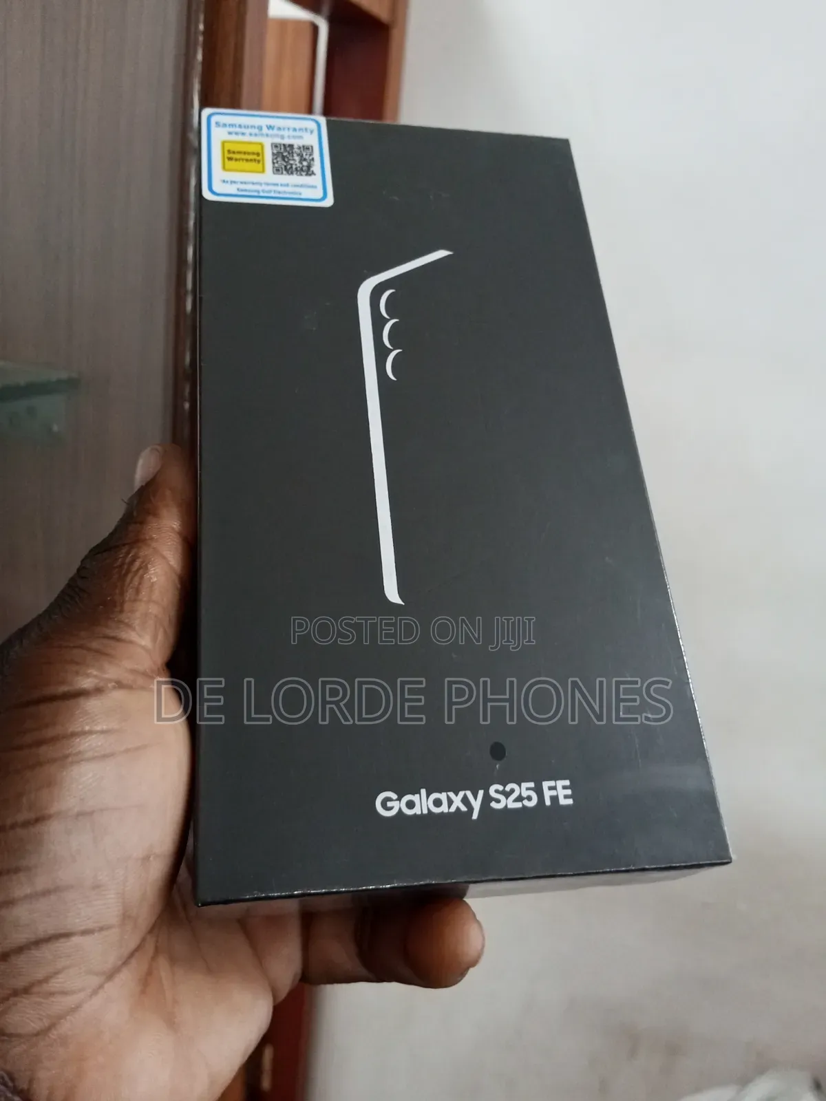 New Samsung Galaxy S25 FE 128 GB Black