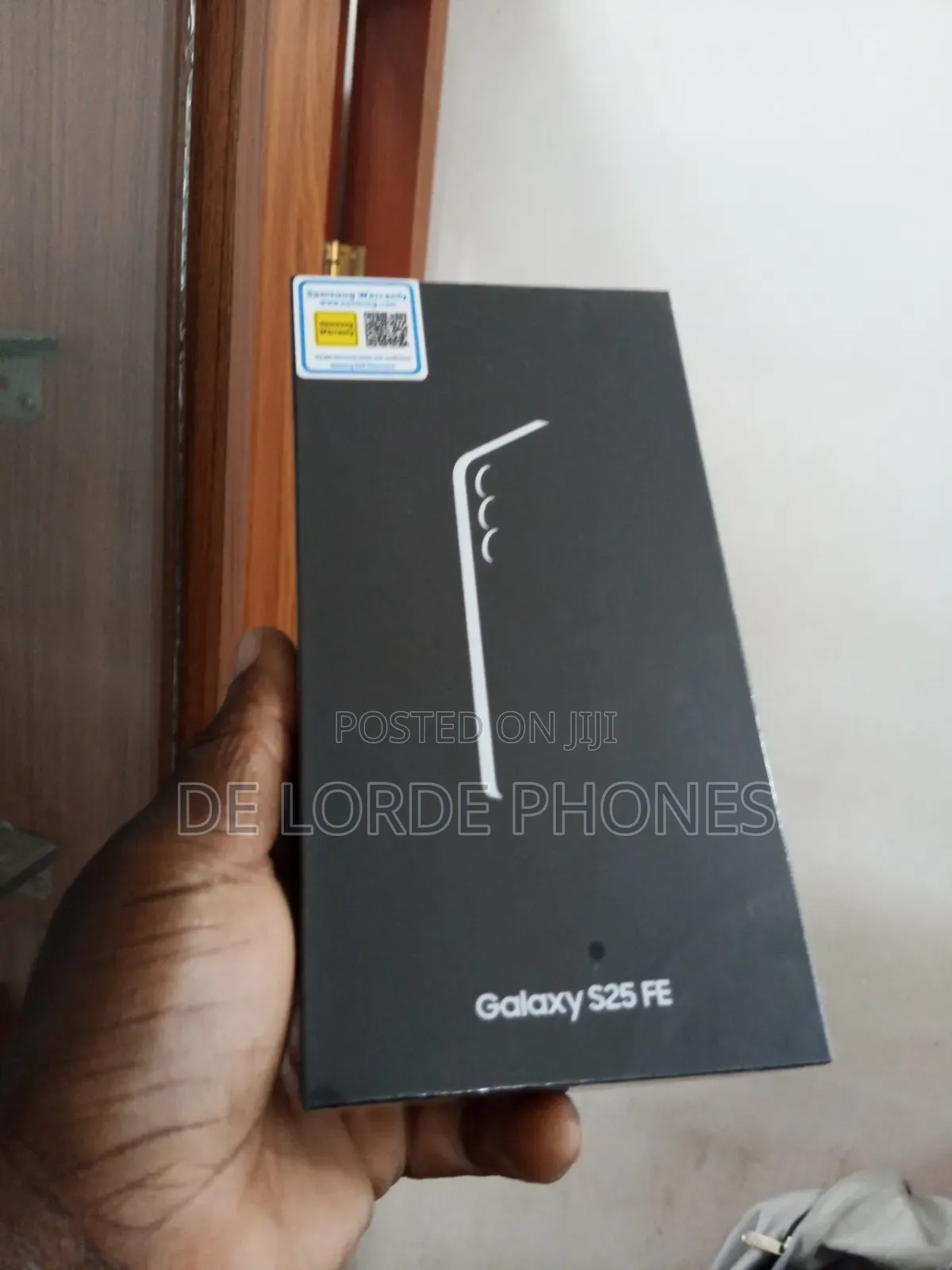 New Samsung Galaxy S25 FE 128 GB Black